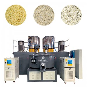 Mezclador de pretratamiento de polvo de almidón, mezclador degradable PBAT PBS PLA, mezclador de almidón de maíz