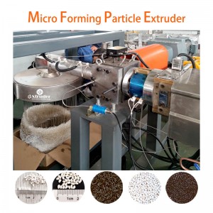 PP köpüren mikro partikül granül çift vidalı ekstruder